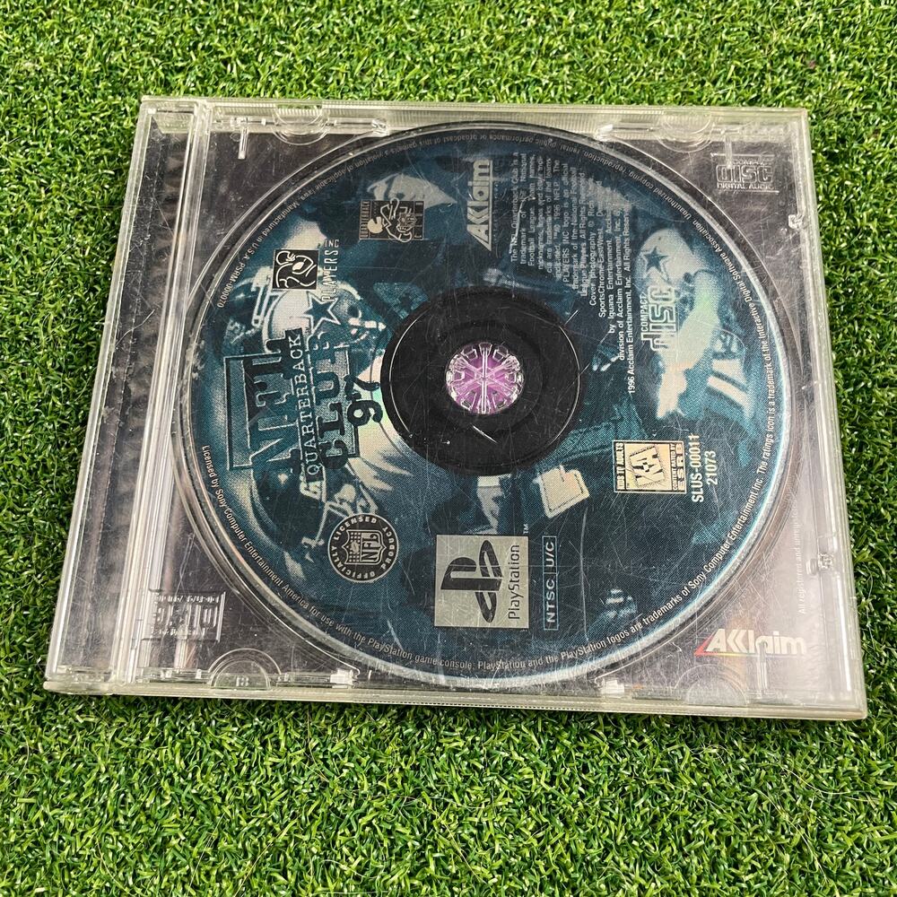 NFL Quarterback Club 97 (Sony PlayStation 1, 1997) PS1